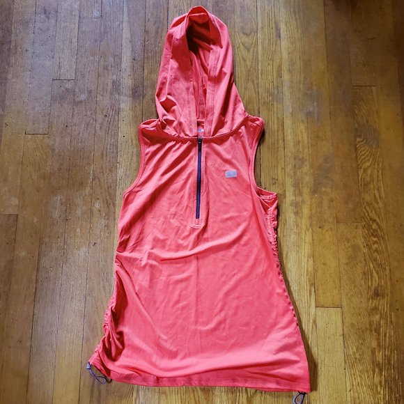 Tommy Hilfiger Sport Sleeveless Hoodie Tank - M - Picture 1 of 8